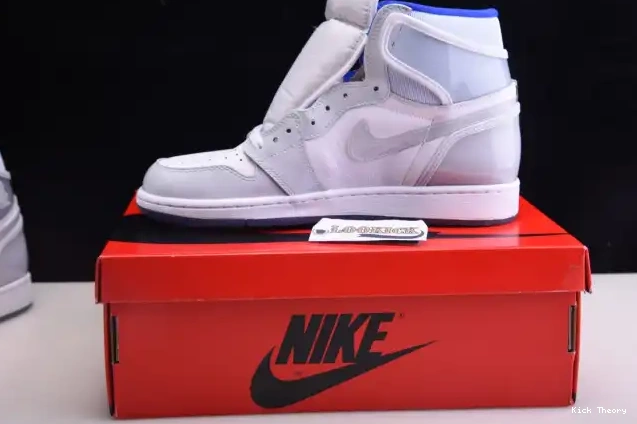Kick Theory Air Racer 1 Blue White Jordan Zoom High CK6637-104 Retro 0604
